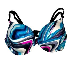 36D | Watercolor Push Up Bra